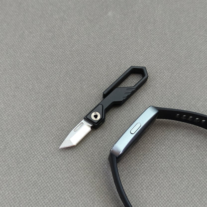 VORIXN NA001 Super Tiny Folding Knife – open view showing Aircraft-Grade Aluminum Alloy handle and Cr20Mo1V4 blade profile