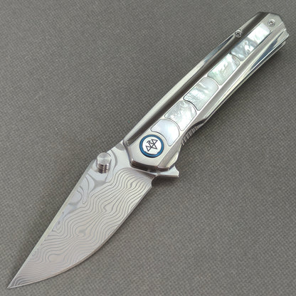 VORIXN Ocean Mirage KB050 folding knife open position