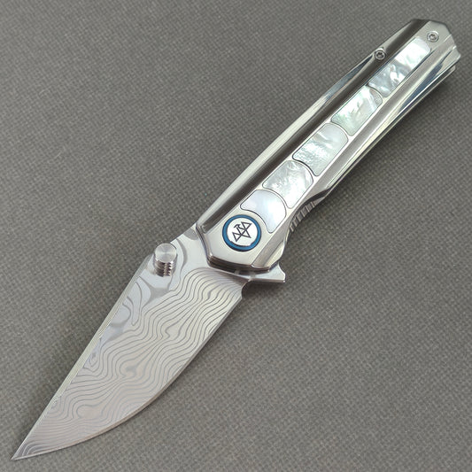 VORIXN Ocean Mirage KB050 folding knife open position