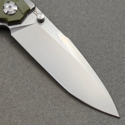 VORIXN KA007 Folding Knife – clip side blade detail showing 9Cr13 steel and handle junction