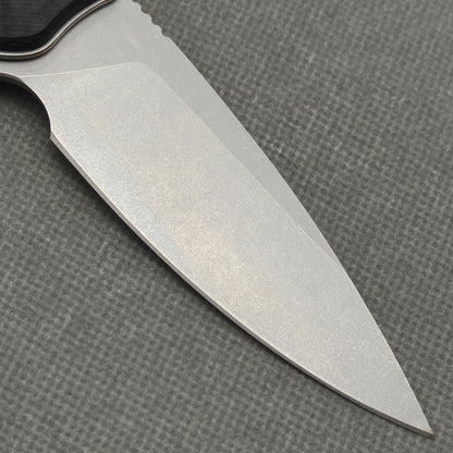 Couteau VORIXN Flipper en acier inoxydable et manche G10 (lame D2 de 3,7") KA014