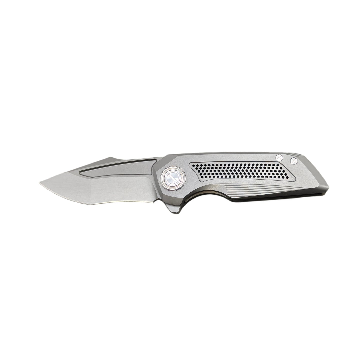 VORIXN Aerial KB072 S35VN blade folding knife open, non-clip side, blade horizontal