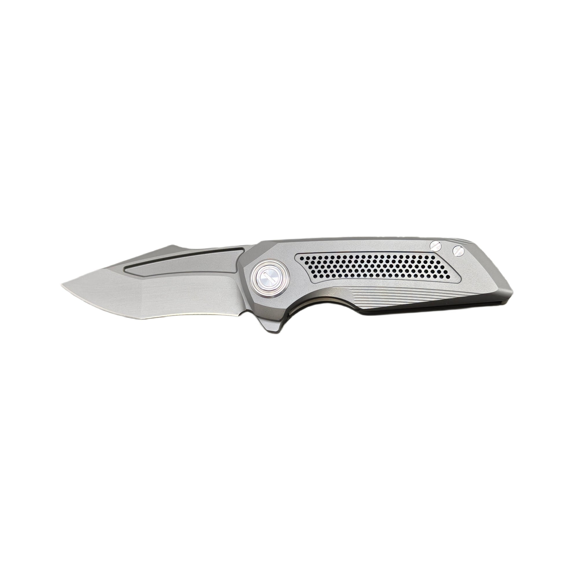 VORIXN Aerial KB072 S35VN blade folding knife open, non-clip side, blade horizontal