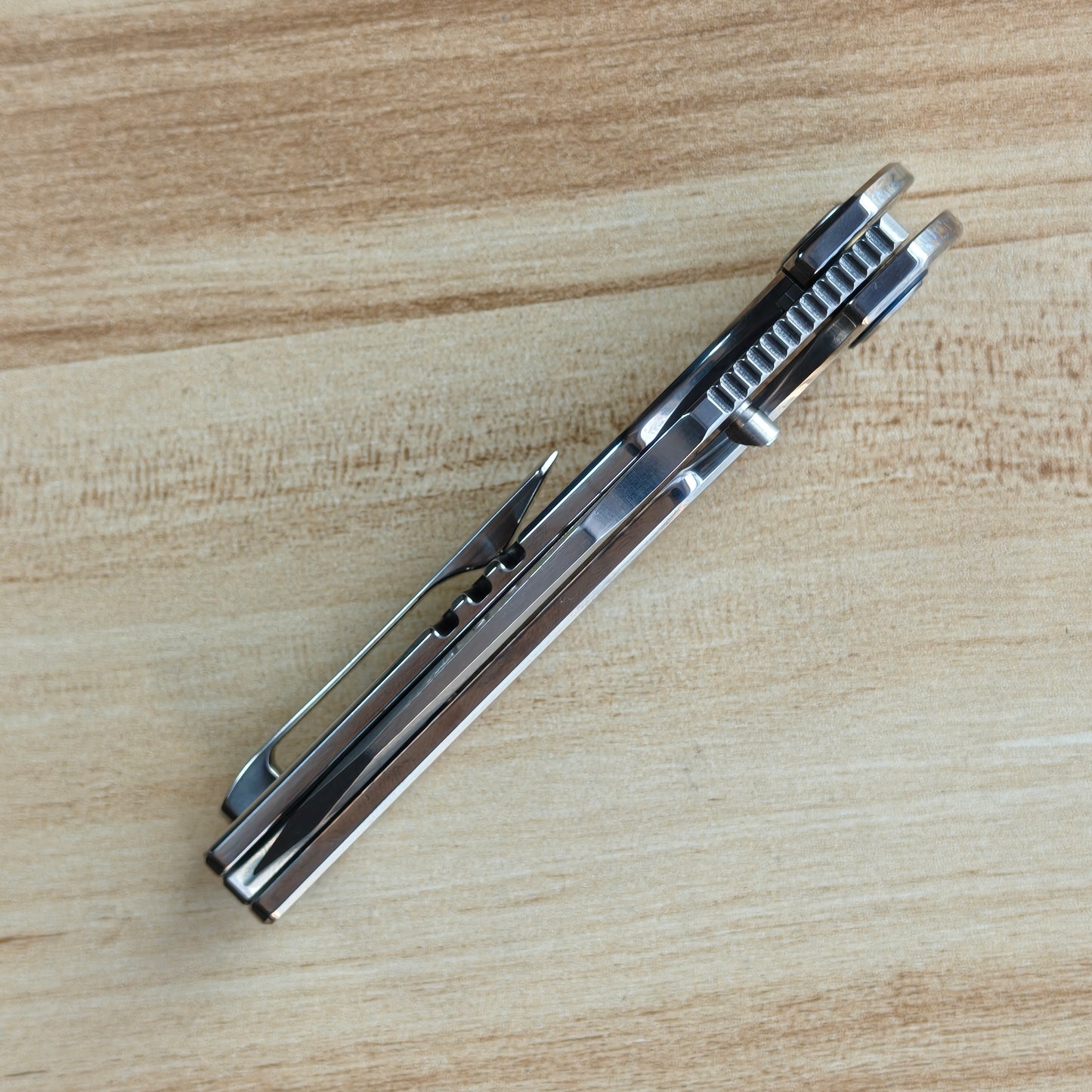 VORIXN "Ocean Mirage" Flipper & "Forest Mirage", Thumb Stud Knife (3.4" Blade) KB059. KB060, KB061, KB062, KB063