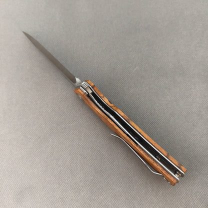 VORIXN KA013 open edge-side locking structure showing liner lock area and inner handle construction.