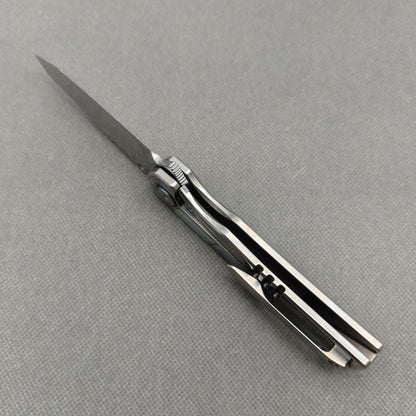 VORIXN KB059 open edge-side locking structure showing frame lock area and inner handle construction.