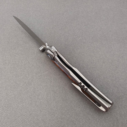 VORIXN KB040 open edge-side locking structure showing lock area and inner handle construction.