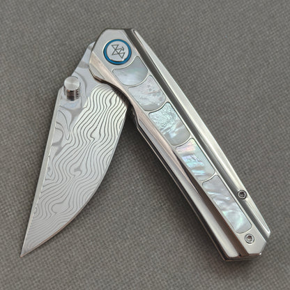 VORIXN Ocean Mirage KB050 folding knife with packaging