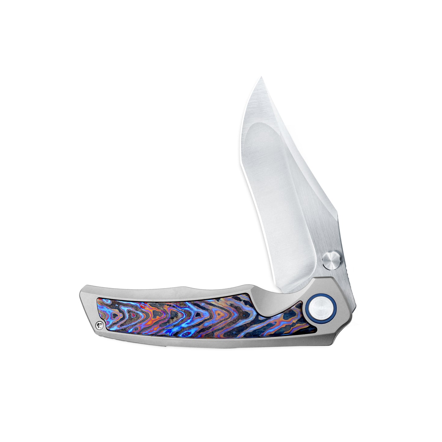 VORIXN Abyssal knife half-open, non-clip side, handle horizontal