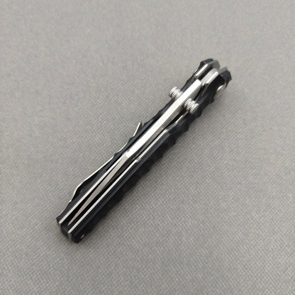 VORIXN KA008 open edge-side locking structure showing lock area and inner handle construction.