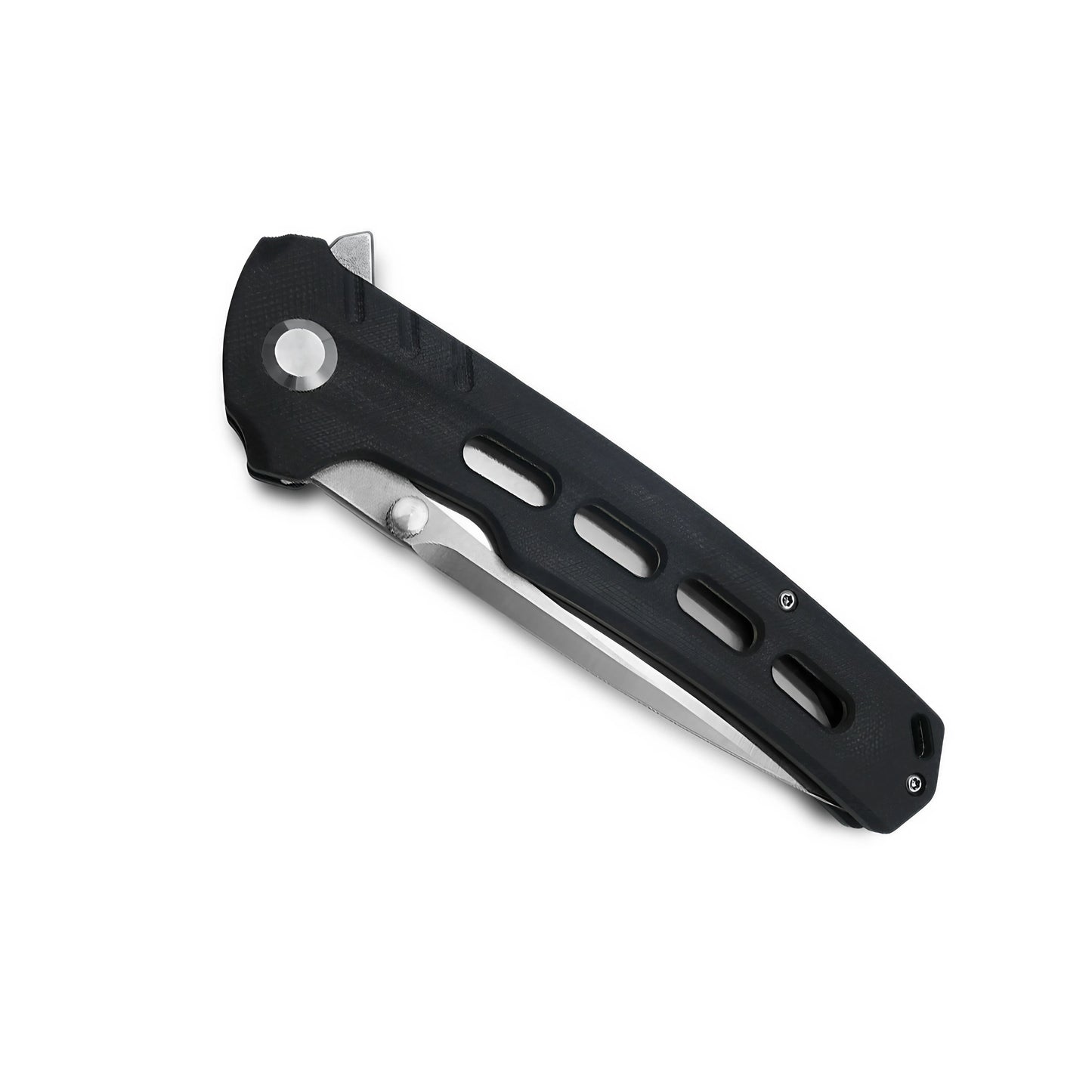 VORIXN Flipper & Thumb Stud Knife Stainless Steel & G10 Handle (4.3" 9Cr13 Blade) KA001