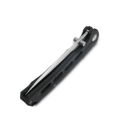 VORIXN Flipper & Thumb Stud Knife Stainless Steel & G10 Handle (4.3" 9Cr13 Blade) KA001