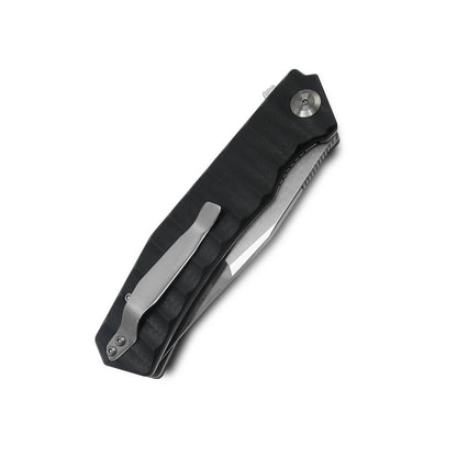 VORIXN Flipper Knife Stainless Steel & G10 Handle (4.0" 9Cr13 Blade) KA002