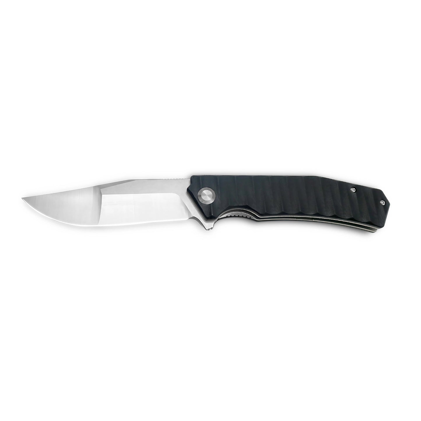 VORIXN Flipper Knife Stainless Steel & G10 Handle (4.0" 9Cr13 Blade) KA002