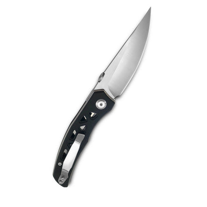 VORIXN Flipper & Thumb Stud Knife Stainless Steel & G10 Handle (3.8" 9Cr13 Blade) KA003