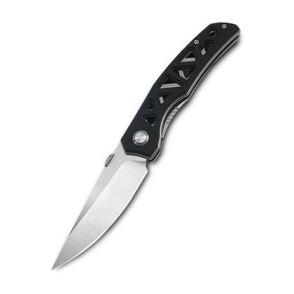 VORIXN Flipper & Thumb Stud Knife Stainless Steel & G10 Handle (3.8" 9Cr13 Blade) KA003
