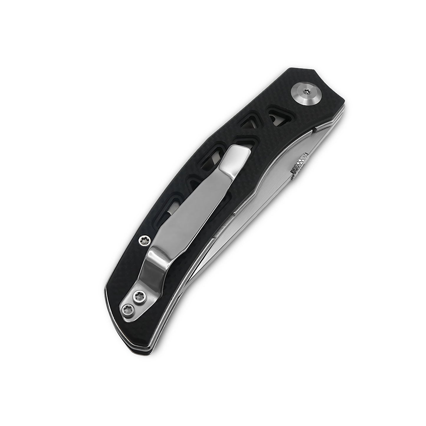 VORIXN Flipper & Thumb Stud Knife Stainless Steel & G10 Handle (3.8" 9Cr13 Blade) KA003