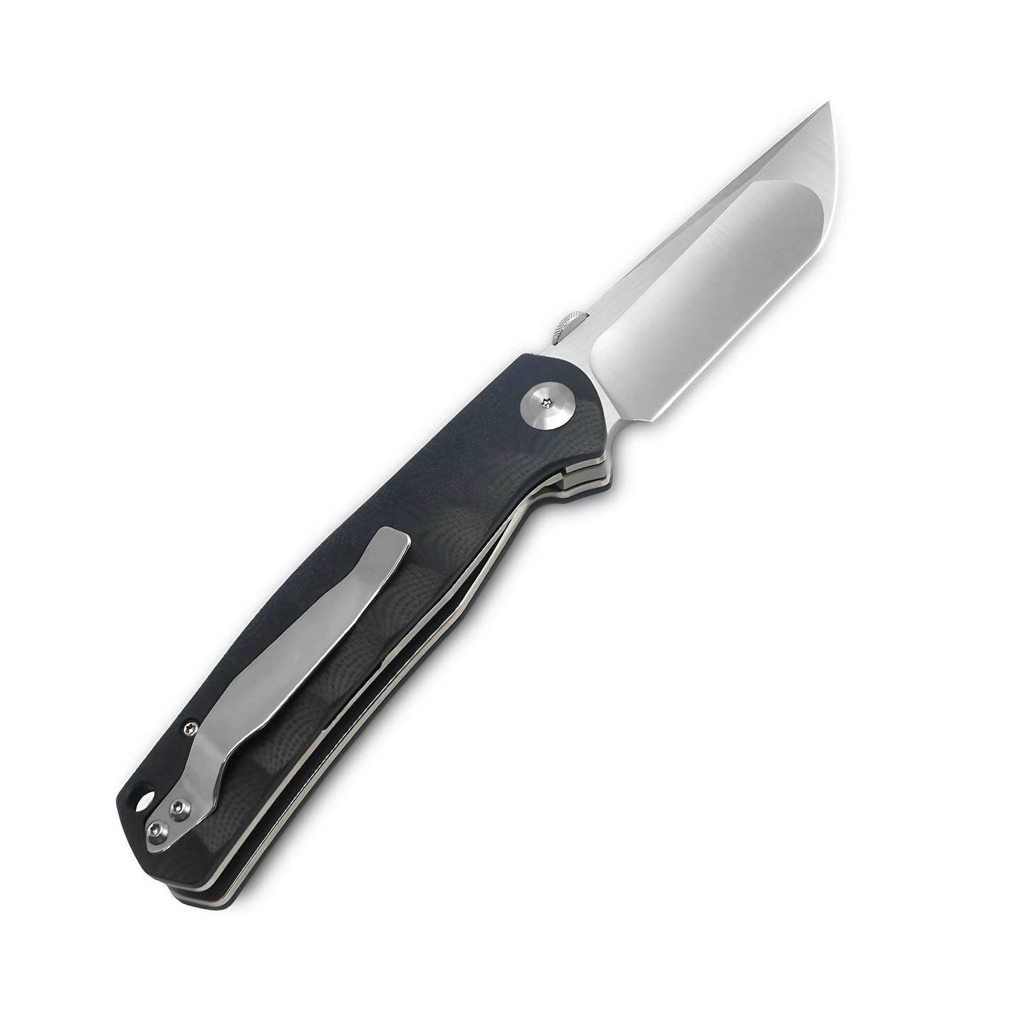 VORIXN Flipper & Thumb Stud Knife Stainless Steel & G10 Handle (3.8" 9Cr13 Blade) KA005