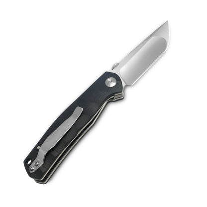 VORIXN Flipper & Thumb Stud Knife Stainless Steel & G10 Handle (3.8" 9Cr13 Blade) KA005
