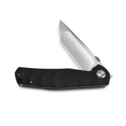 VORIXN Flipper & Thumb Stud Knife Stainless Steel & G10 Handle (3.8" 9Cr13 Blade) KA005