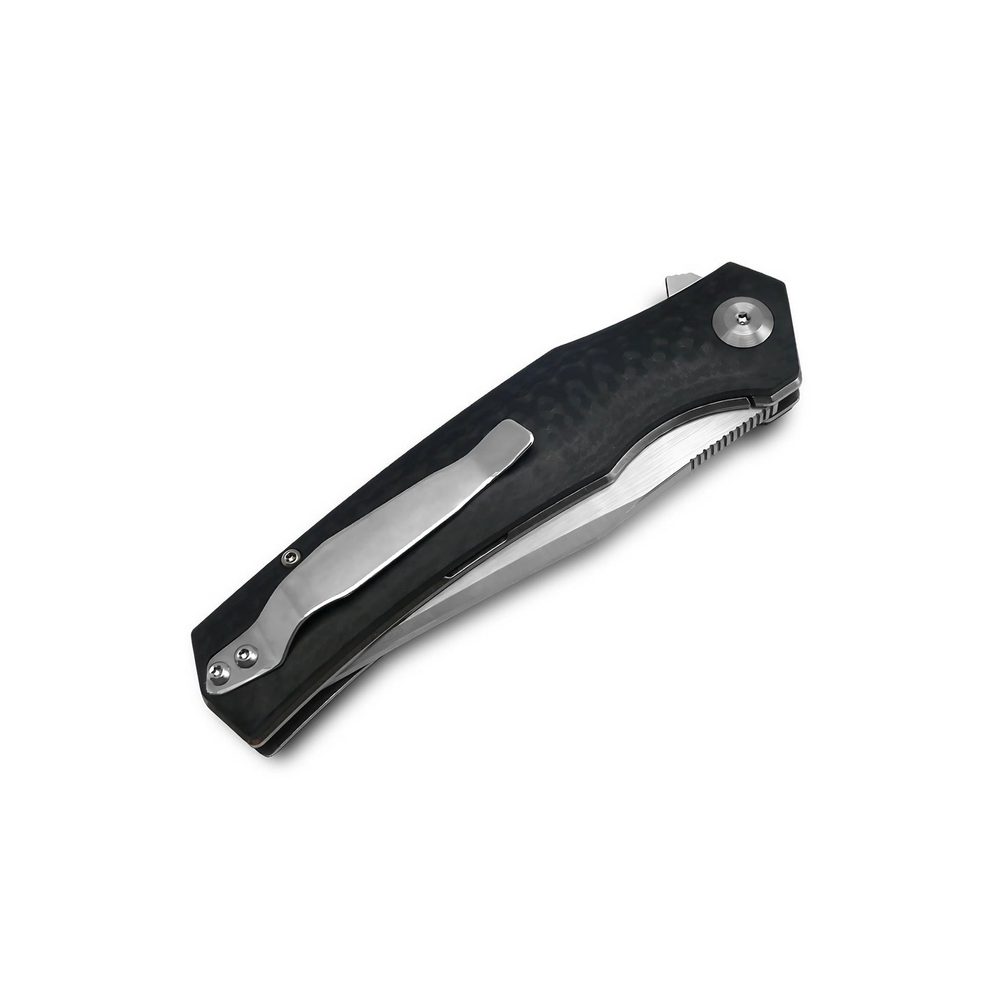 VORIXN Flipper Knife Stainless Steel & G10 Handle (4.1" 9Cr13 Blade) KA006