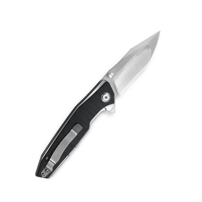 VORIXN Flipper & Thumb Stud Knife Stainless Steel & G10 Handle (5.0" 9Cr13 Blade) KA008