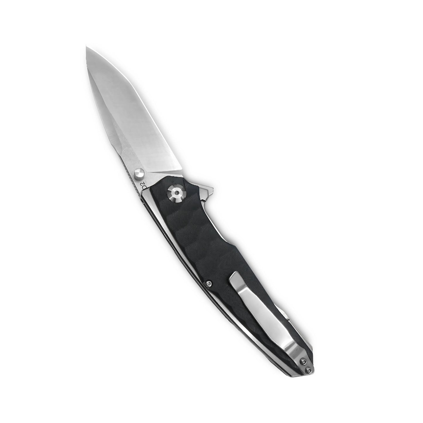 VORIXN Flipper & Thumb Stud Knife Stainless Steel & G10 Handle (4.3" 9Cr13 Blade) KA009
