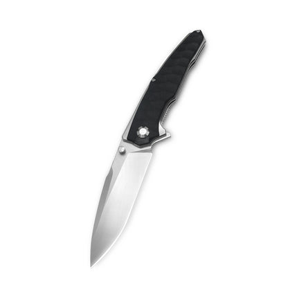 VORIXN Flipper & Thumb Stud Knife Stainless Steel & G10 Handle (4.3" 9Cr13 Blade) KA009