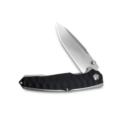 VORIXN Flipper & Thumb Stud Knife Stainless Steel & G10 Handle (4.3" 9Cr13 Blade) KA009