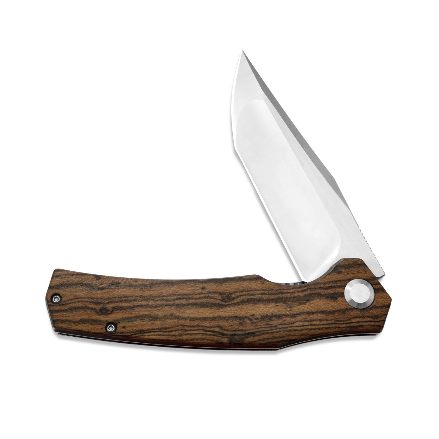 VORIXN Flipper Knife 2Cr13 & Bocote Handle (4.0" 9Cr8 Blade) KA013