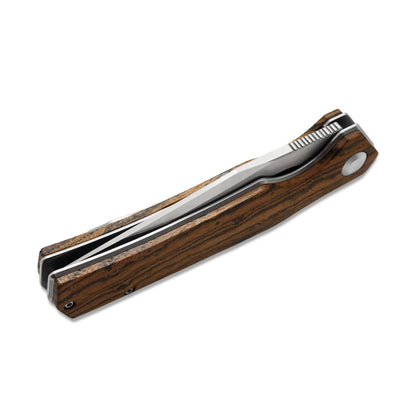 VORIXN Flipper Knife 2Cr13 & Bocote Handle (4.0" 9Cr8 Blade) KA013