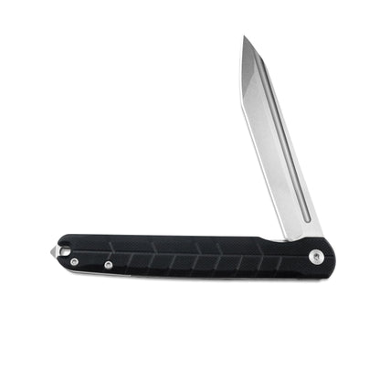 VORIXN Flipper Knife 2Cr13 & Carbon Fiber Handle (4.7" D2 Blade) KM001
