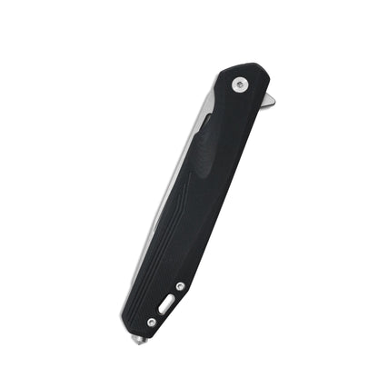 VORIXN Flipper Knife 2Cr13 & Carbon Fiber Handle (4.9" D2 Blade) KM002