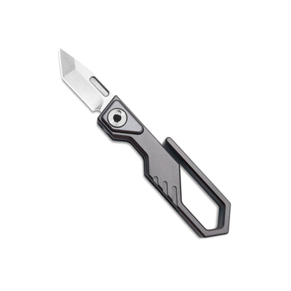 VORIXN Super Tiny Nano Knife Aircraft-Grade Aluminum Alloy Handle (0.3" CN-PM390 Blade) NA001