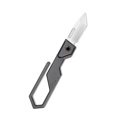 VORIXN Super Tiny Nano Knife Aircraft-Grade Aluminum Alloy Handle (0.3" CN-PM390 Blade) NA001