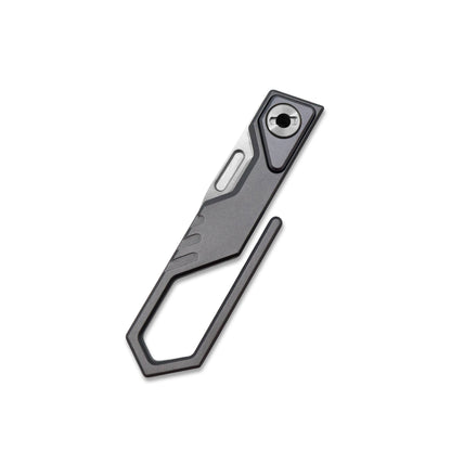 VORIXN Super Tiny Nano Knife Aircraft-Grade Aluminum Alloy Handle (0.3" CN-PM390 Blade) NA001