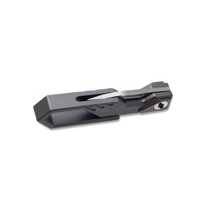 VORIXN Super Tiny Nano Knife Aircraft-Grade Aluminum Alloy Handle (0.3" CN-PM390 Blade) NA001
