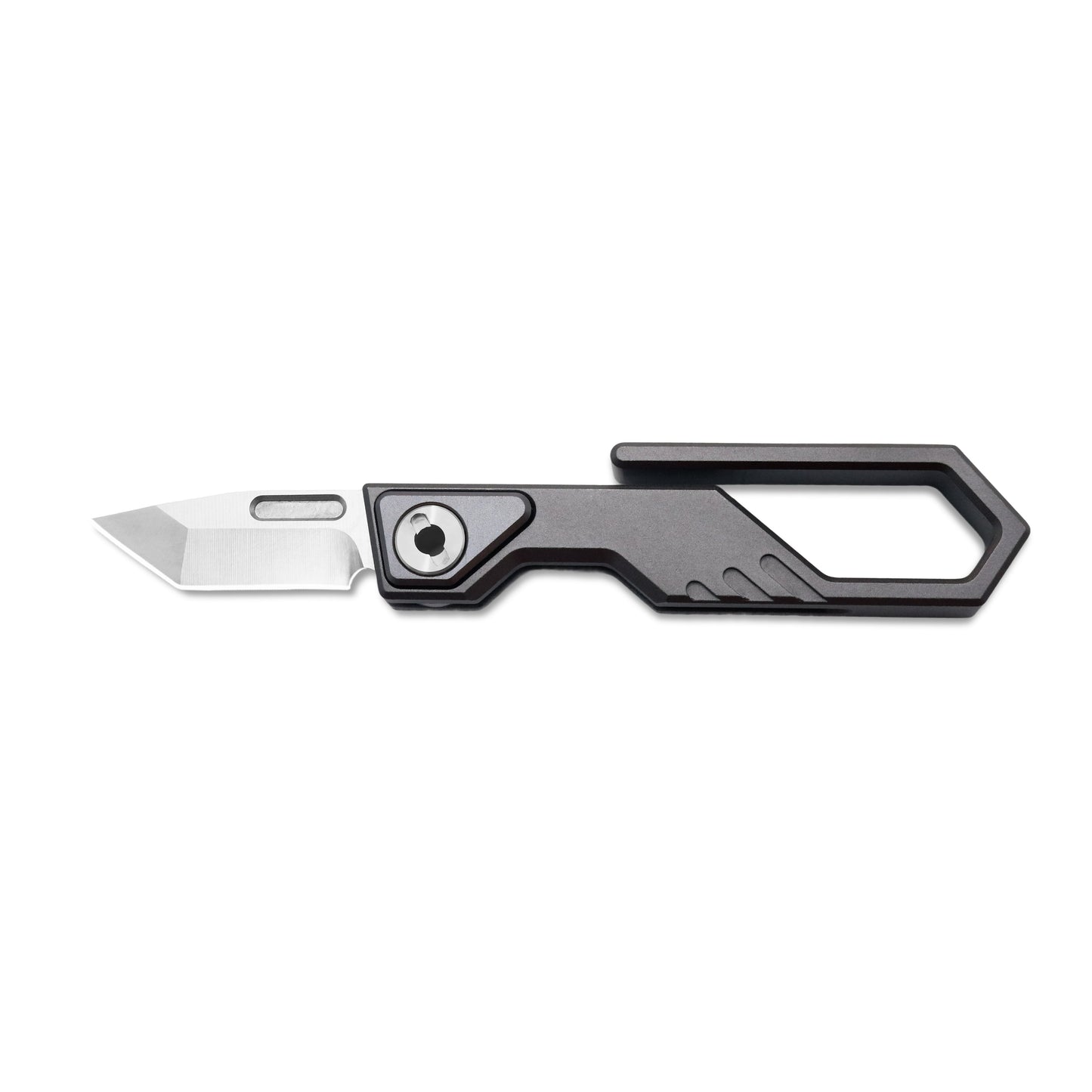 VORIXN Super Tiny Nano Knife Aircraft-Grade Aluminum Alloy Handle (0.3" CN-PM390 Blade) NA001