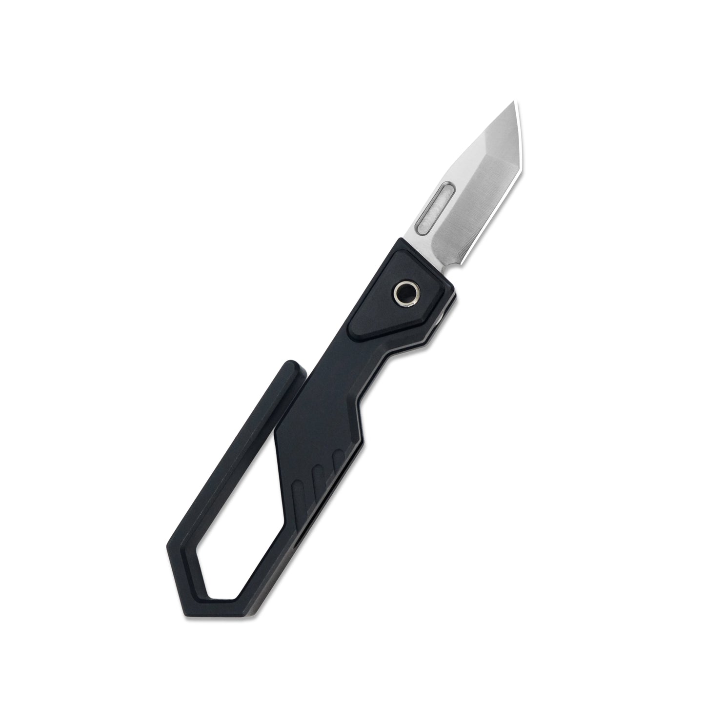 VORIXN Super Tiny Nano Knife Aircraft-Grade Aluminum Alloy Handle (0.3" CN-PM390 Blade) NA001