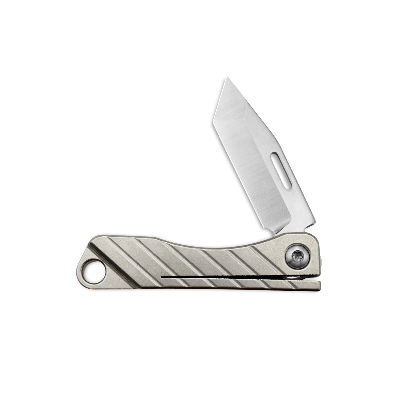 VORIXN Super Tiny Nano Knife Titanium Handle (0.2" 420J2 Blade) NA002